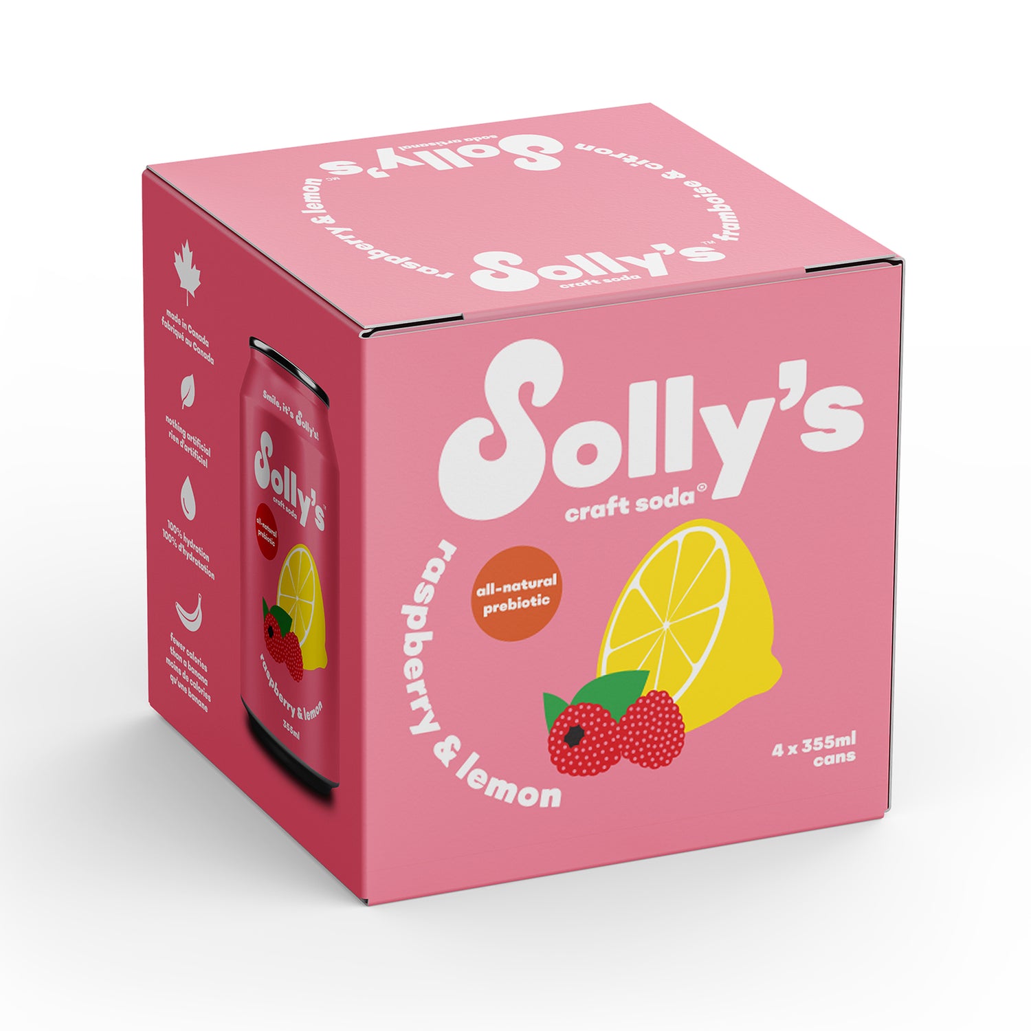 Raspberry & Lemon (4-Pack)